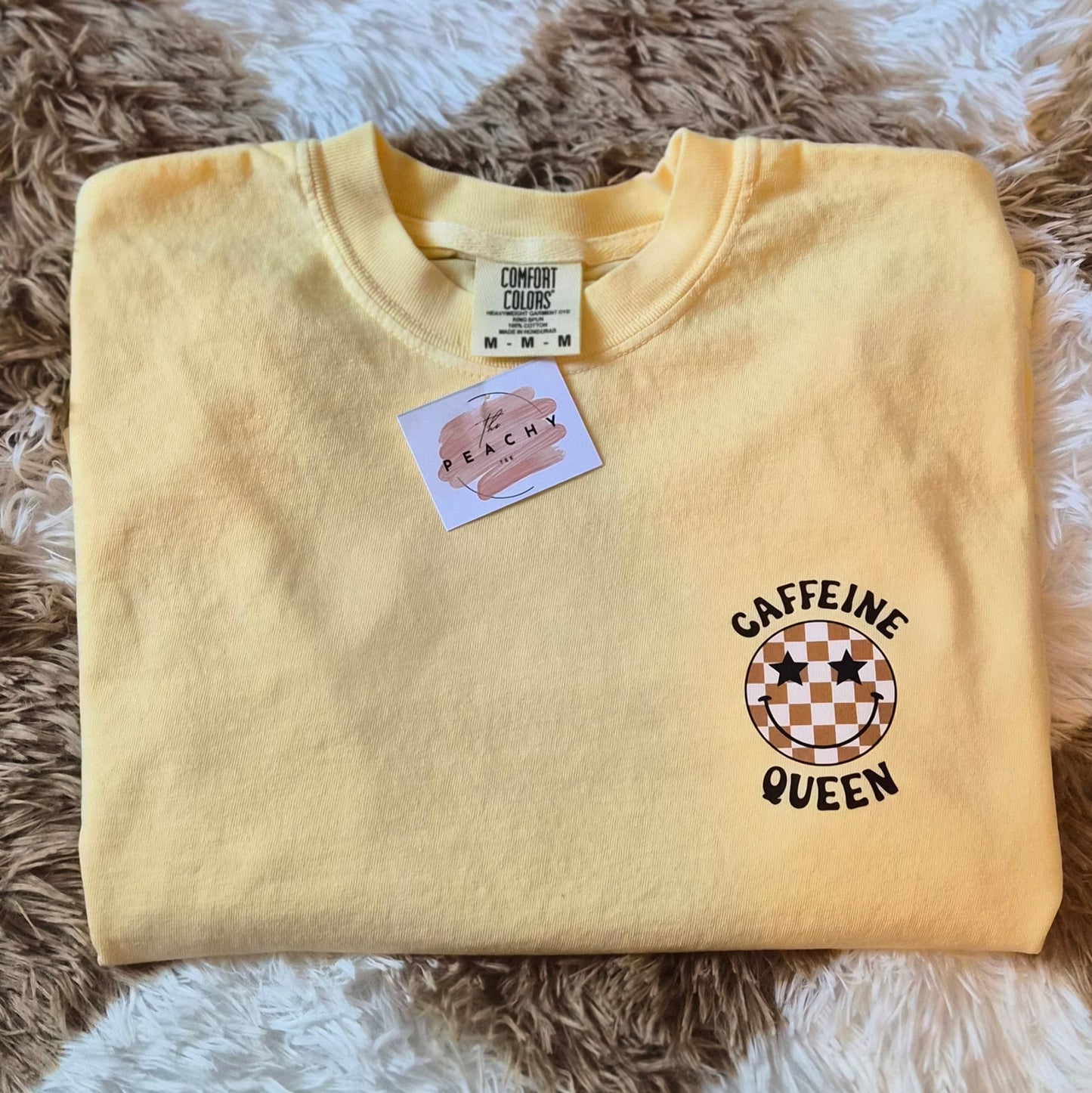 Caffeine Queen T shirt Size M