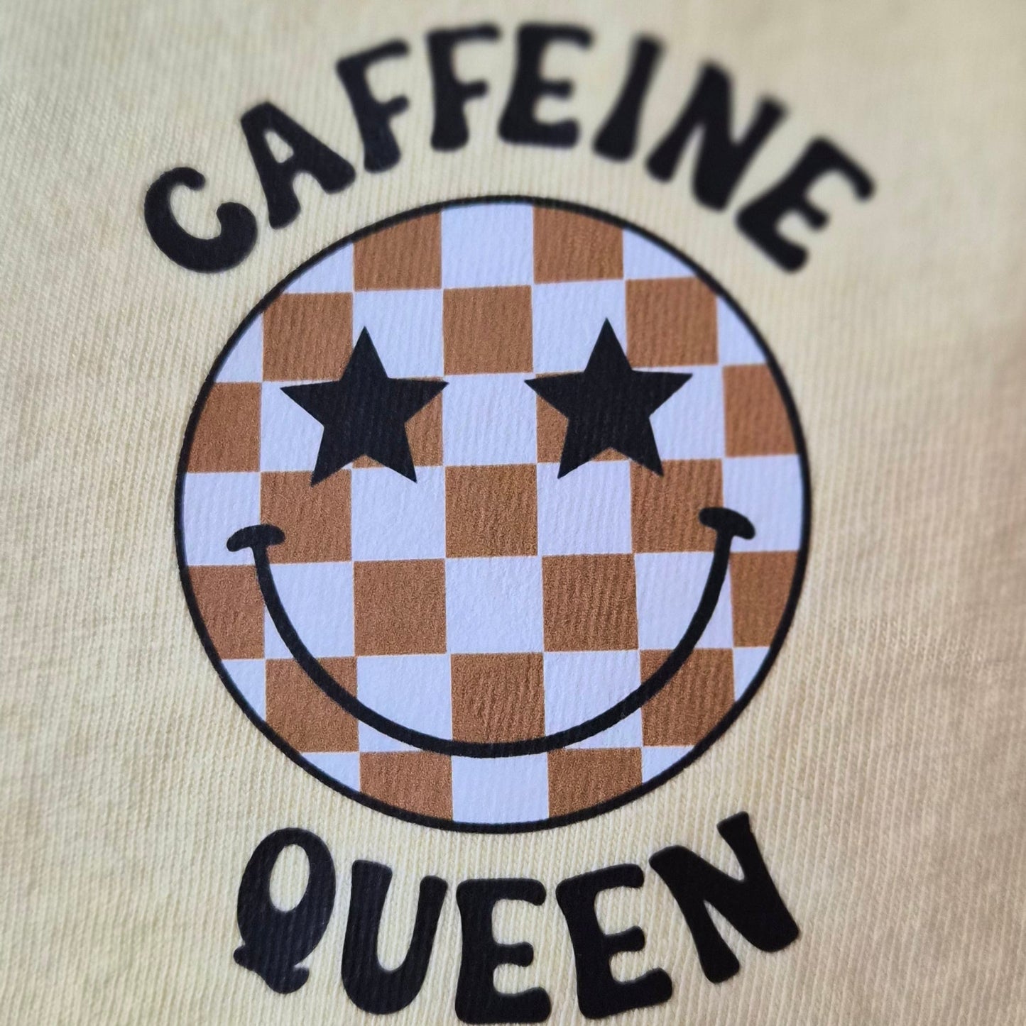 Caffeine Queen T shirt Size M