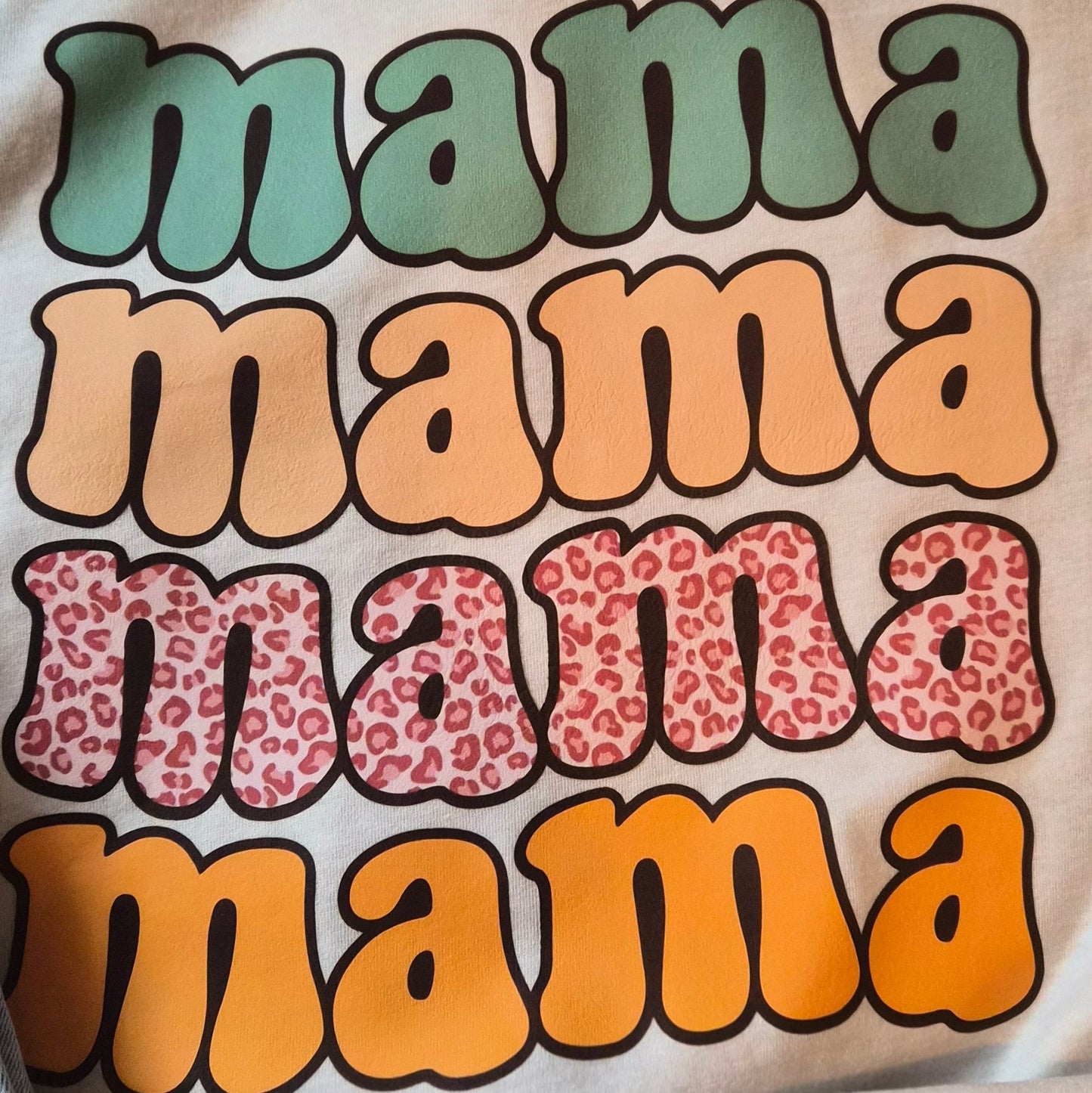 Mama T shirt Size L