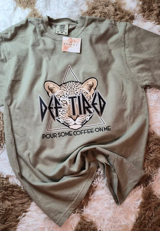 Def Tired T shirt Size M