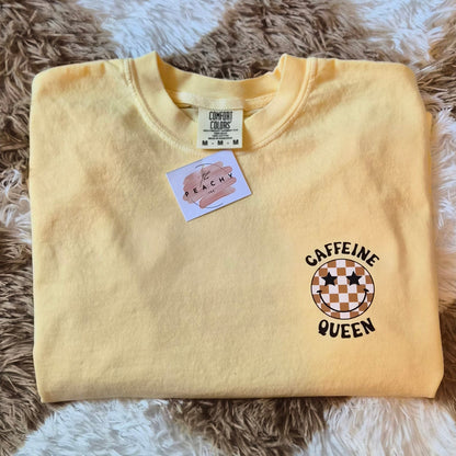 Caffeine Queen T shirt Size M