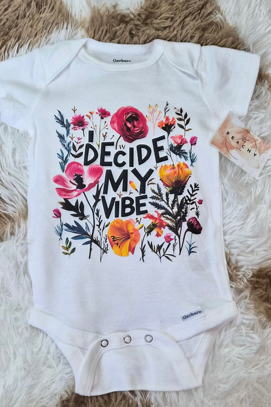 Cute Floral Onesie