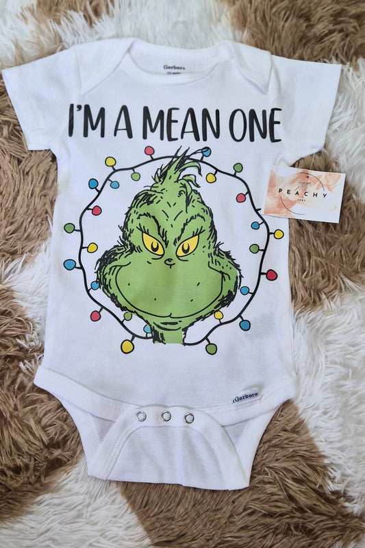 Grinch Bany Onesie