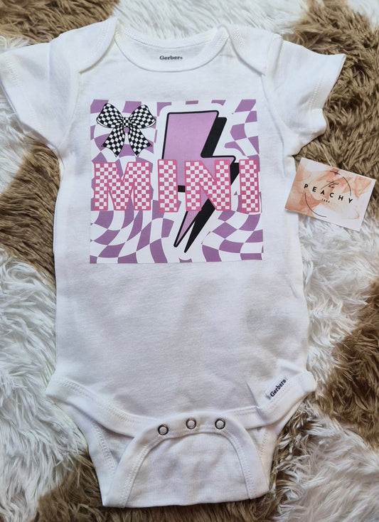 Mini Retro onesie