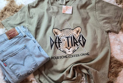 Def Tired T shirt Size M
