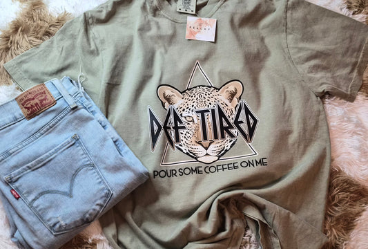 Def Tired T shirt Size M